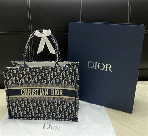 christian dior mini book tote